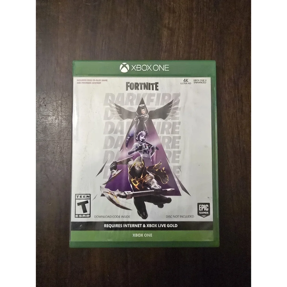 Fortnite: Darkfire Bundle (Microsoft Xbox One, 2019) No Code Disc Tested Working
